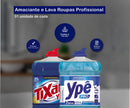 Kit Lavandeira: Lava Roupas Líquido Profissional Tixan Ypê 7L + Amaciante de Roupas e Tecidos Ypê Pro 7L