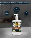 Sabonete Líquido Pump Flor de Algodão 1L Premisse