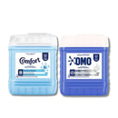 Kit OMO Lavanderia Pro 7L + Comfort Profissional 7L – Rende Até 500kg de Roupas