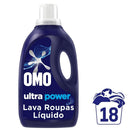 Kit 3 Lava Roupas Líquido Omo Ultra Power 1,8L cada